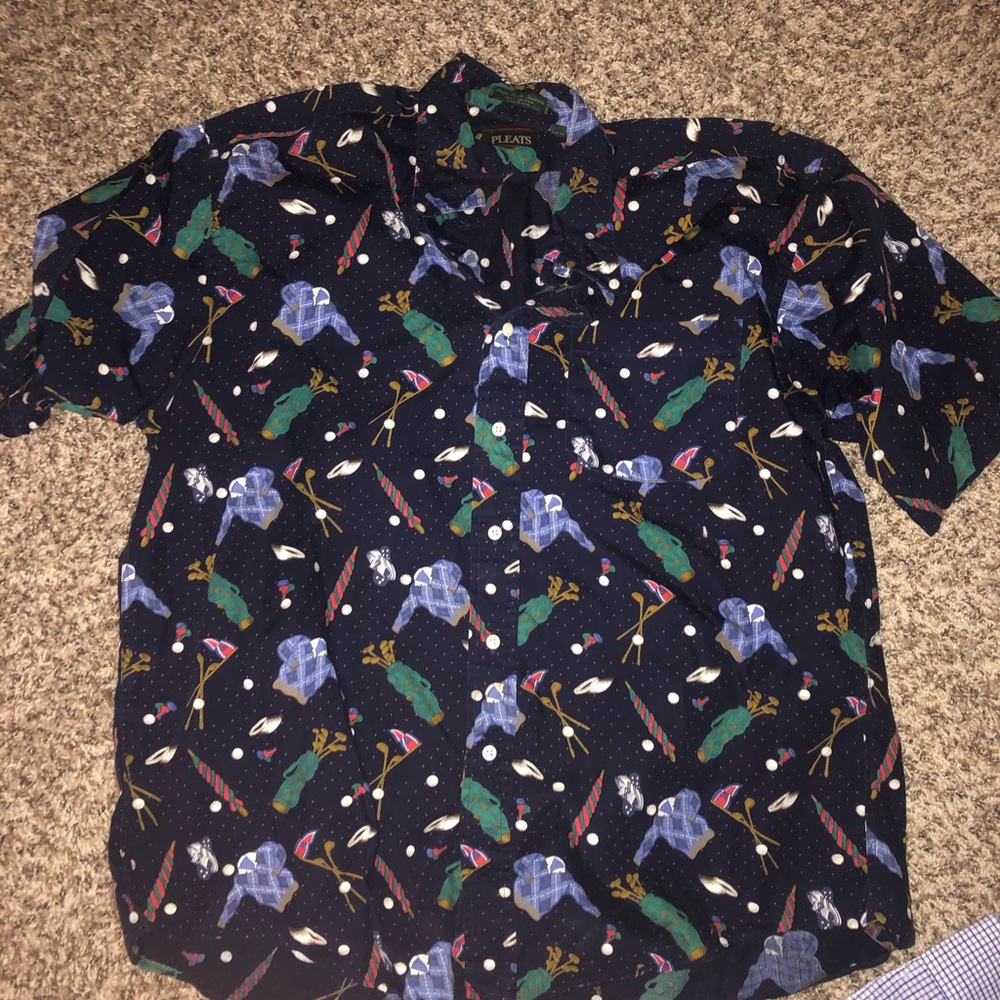 Golf button up